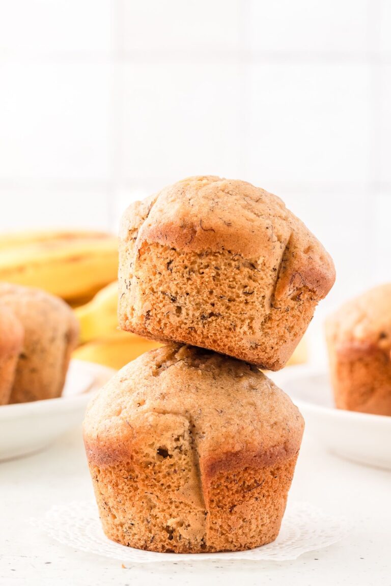 Healthy Banana Muffins