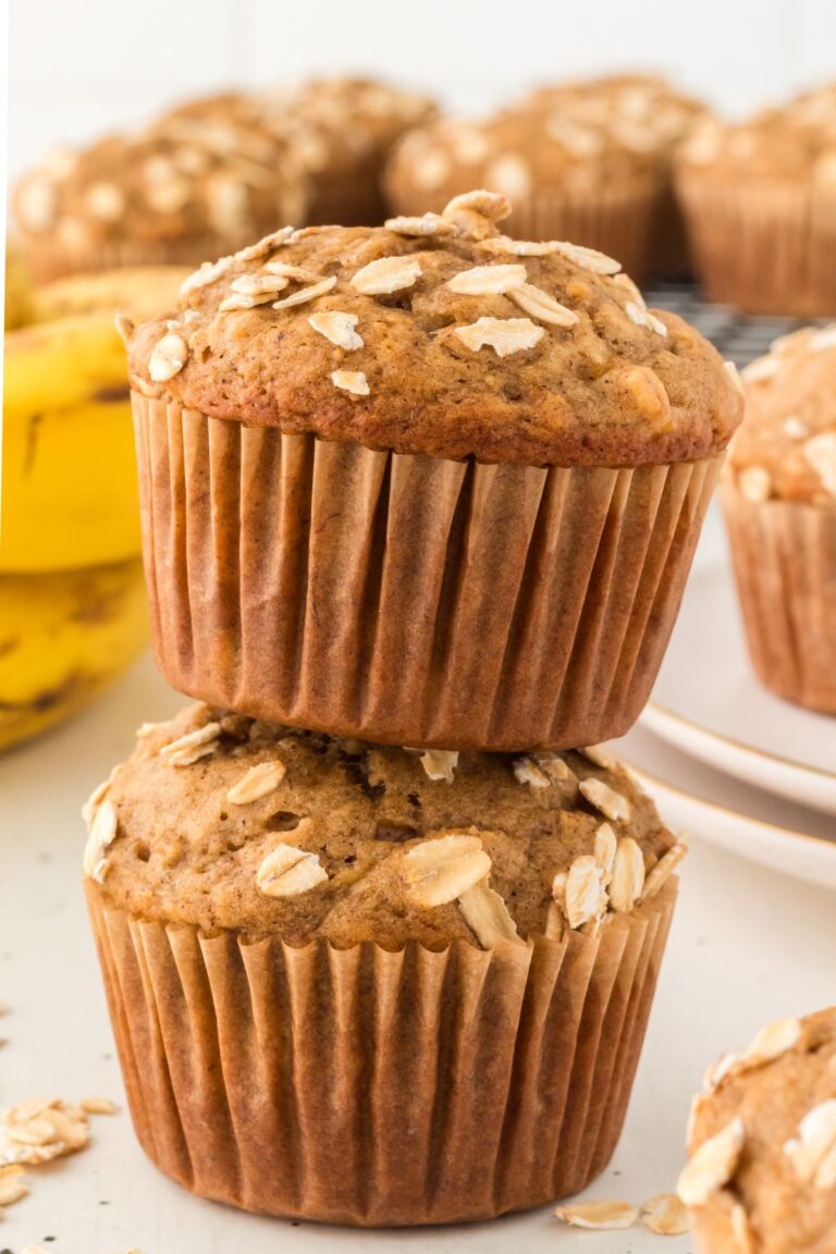 Banana Oat Muffins